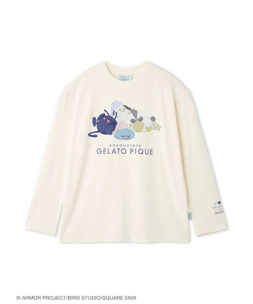 ドラクエ レディース スリーピングモンスターワンポイントロンT ロングパンツ ドラゴンクエスト】【レディース】スリーピングモンスターワンポイント