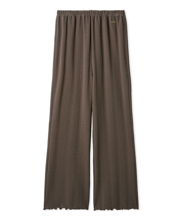 ハートふくれジャガードロングパンツ