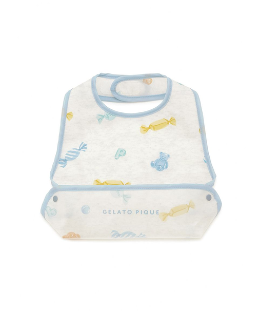 【BABY】キャンディ柄お食事スタイ