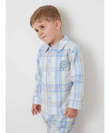 【KIDS】チェック柄シャツ