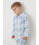 【KIDS】チェック柄シャツ