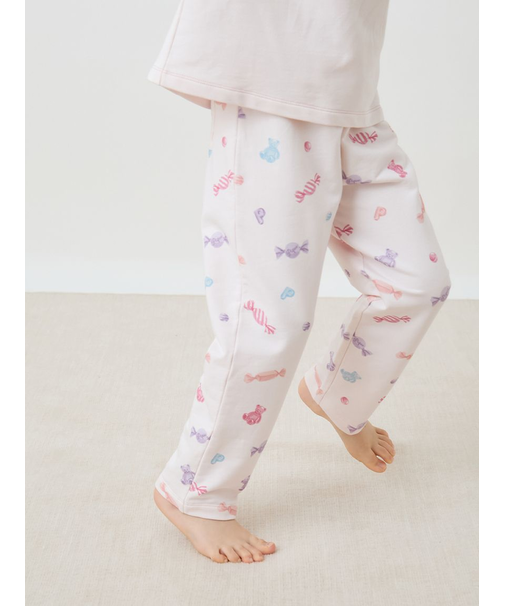 【KIDS】キャンディ柄ロングパンツ