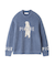 【HOMME】パウダーフォレストベアジャガードプルオーバー