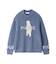 【HOMME】パウダーフォレストベアジャガードプルオーバー
