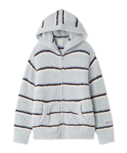 ジェラートボーダーパーカ｜ジェラートピケの通販｜&mall