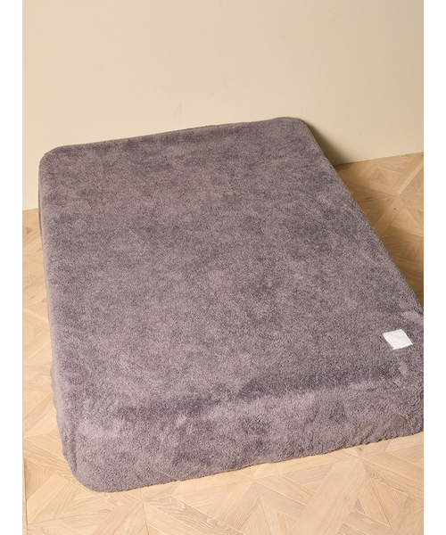 gelato pique セミダブル ボックスシーツ ライトグレー gelato pique セミダブル ボックスシーツ ライトグレー