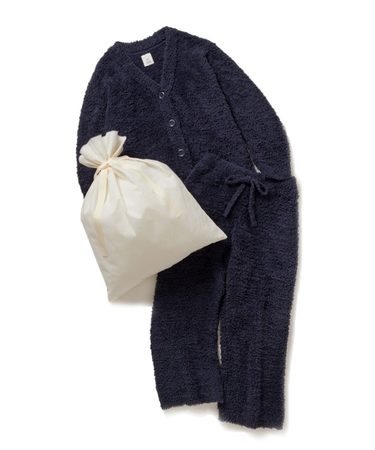 【ラッピング済み】ベーシックジェラートカーディガン&ロングパンツSET