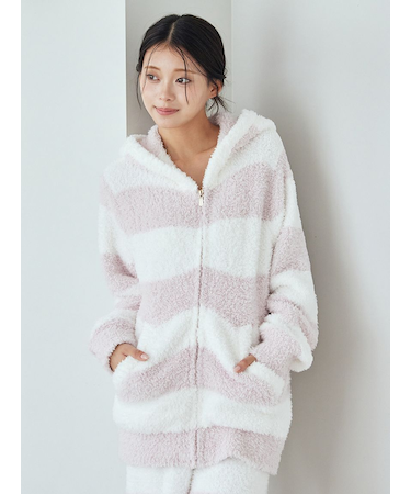 ジェラート2ボーダーパーカ