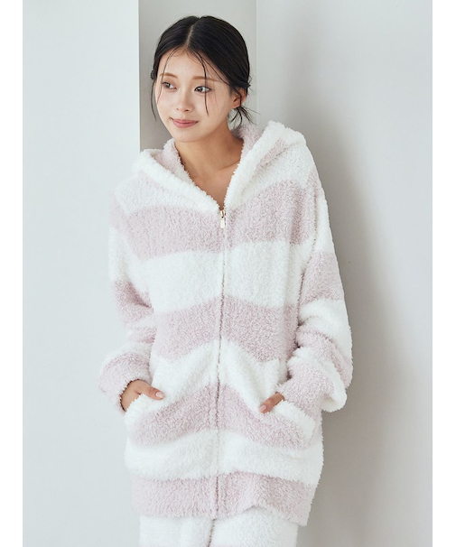 ジェラート2ボーダーパーカ