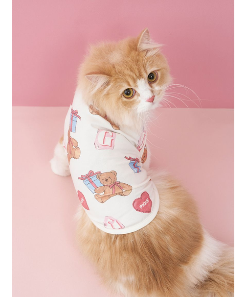 【CAT&DOG】フェイバリット柄プルオーバー