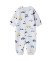 【販路限定】【BABY】新生児キルティング2WAYオール