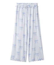 リボン柄ロングパンツ