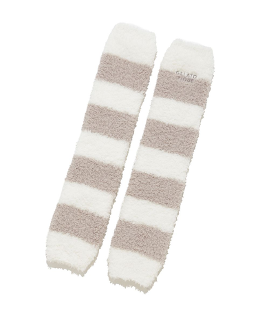 ジェラート２ボーダーレッグウォーマー