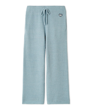 【HOMME】ワッフルニットロングパンツ
