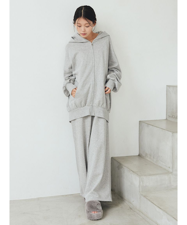 裏毛ロングパンツ