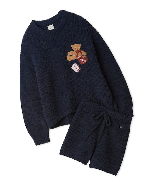 【ONLINE限定】ベビモコベアさがらプルオーバー＆ショートパンツセット