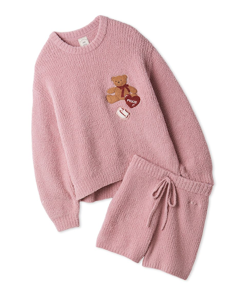 ラッピング済み】パンダ柄ロンT＆ロングパンツSET｜ジェラートピケの