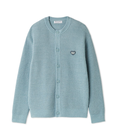 【HOMME】ワッフルニットカーディガン