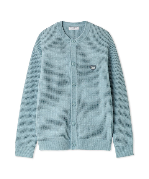 【HOMME】ワッフルニットカーディガン