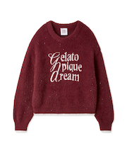 ラメフェザープルオーバー