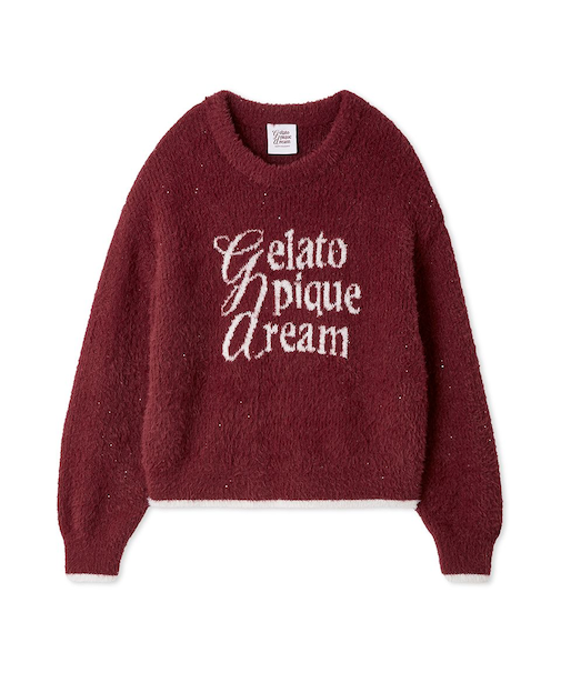 ラメフェザープルオーバー