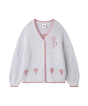 ラメフェザーカーディガン