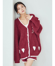 ラメフェザーカーディガン