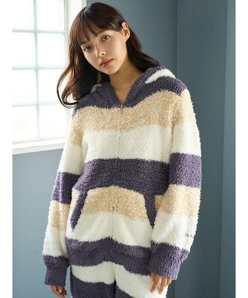 ジェラート3ボーダーパーカ｜ジェラートピケの通販｜&mall（アンド