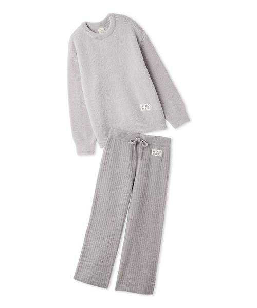 ONLINE限定】シーズージャガードプルオーバー＆ベビモコロングパンツ