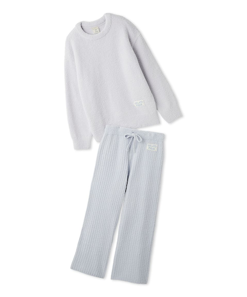 カラフルパウダープルオーバー＆ベビモコリブロングパンツセット