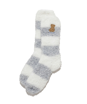 【HOMME】ベアさがらメランジ２ボーダーソックス