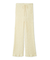 フェザー柄編みロングパンツ