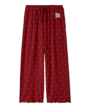 ドット柄ロングパンツ