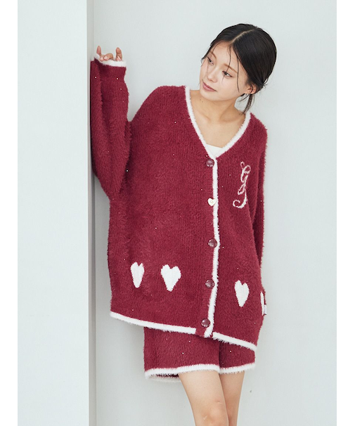 ラメフェザーショートパンツ