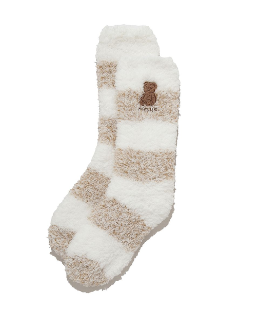 ベアさがらメランジ２ボーダーソックス