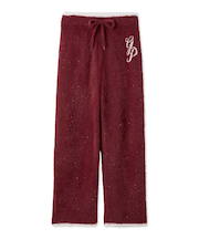 ラメフェザーロングパンツ