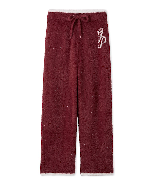 ラメフェザーロングパンツ