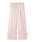 レースサテンロングパンツ