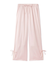 レースサテンロングパンツ