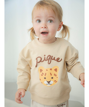 【BABY】裏毛ワンポイントプルオーバー