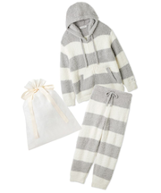 【ラッピング済み】【HOMME】ジェラート2ボーダーパーカー&ロングパンツセット