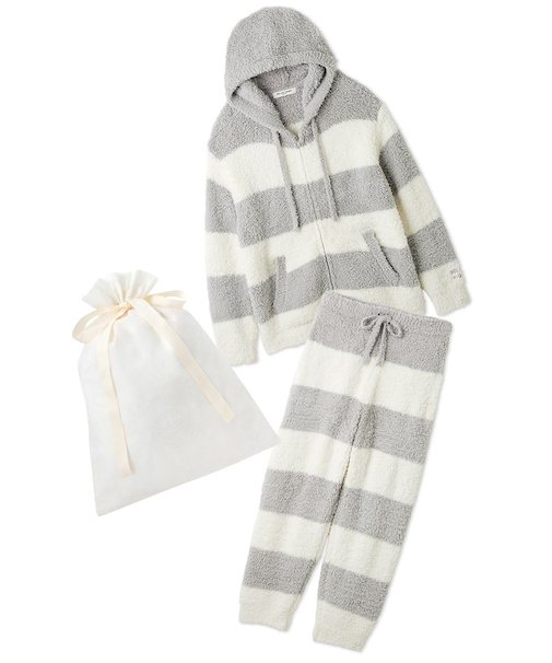 【ラッピング済み】【HOMME】ジェラート2ボーダーパーカー&ロングパンツセット