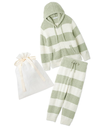 【ラッピング済み】【HOMME】ジェラート2ボーダーパーカー&ロングパンツセット