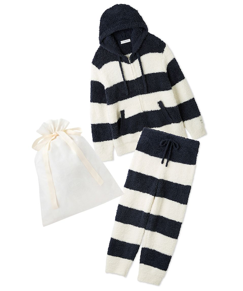 ラッピング済み】【HOMME】ジェラート2ボーダーパーカー＆ロングパンツ