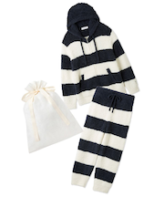 【ラッピング済み】【HOMME】ジェラート2ボーダーパーカー&ロングパンツセット