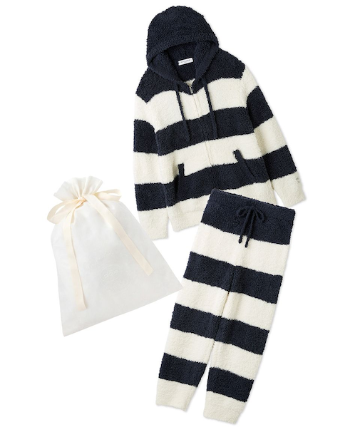 【ラッピング済み】【HOMME】ジェラート2ボーダーパーカー&ロングパンツセット