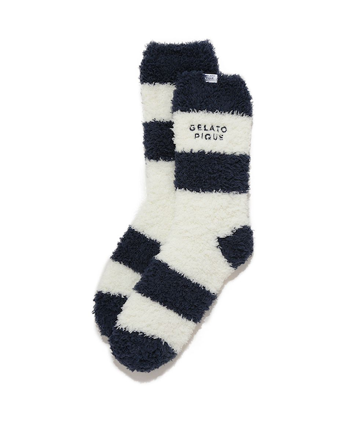 【HOMME】ジェラート2ボーダーソックス