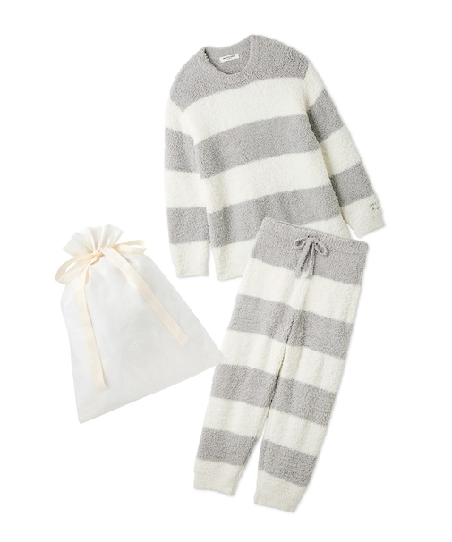 【ラッピング済み】【HOMME】ジェラート2ボーダープルオーバー＆ロングパンツセット