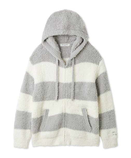 【HOMME】ジェラート2ボーダーパーカー