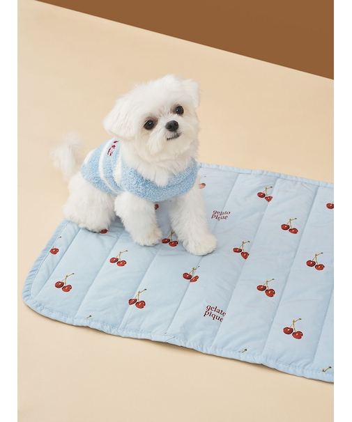 【CAT&DOG】チェリー柄カフェマット